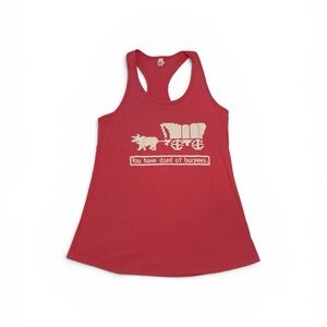 Pink Graphic Tank Top